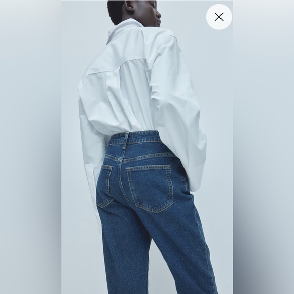 H&M SLIM MOM HIGH ANKLE JEANS - Picture 9 of 12